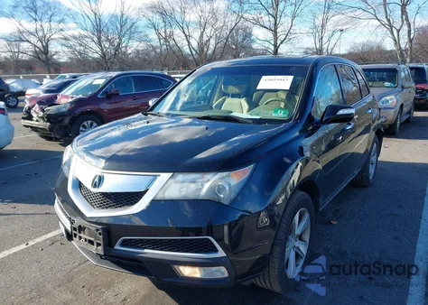 2012 Acura Mdx z USA, uszkodzony, nr VIN 2HNYD2H26CH516804